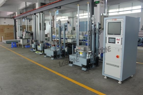 ระบบทดสอบแรงกระแทกพร้อมขนาดโต๊ะตั้งแต่ 200x250 มม. ถึง 200x200 ซม. เหมาะสำหรับการทดสอบน้ำหนักตัวอย่างต่างๆ สูงสุด 1000 กิโลกรัม