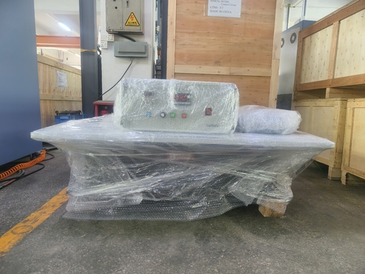 เครื่องทดสอบสั่นสะเทือนการขนส่งแบบจําลองภาระประโยชน์ 200 กิโลกรัม สอดคล้องกับ ISTA ASTM