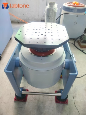 แรงไซน์สูงสุด 300Kg.f สูงสุด (3KN) ระบบทดสอบการสั่นสะเทือนที่เย็นด้วยอากาศสําหรับการทดสอบห้องปฏิบัติการแบตเตอรี่ ด้วย UL1642 / UN383