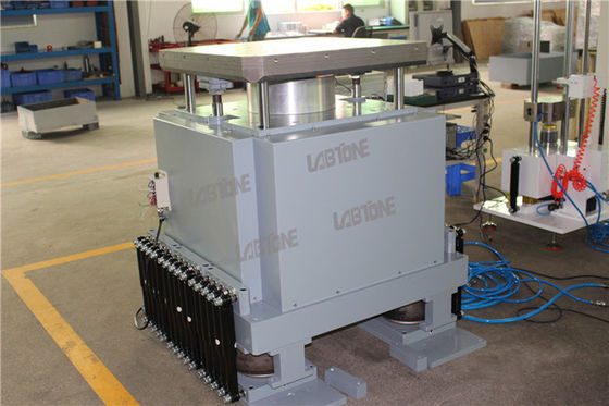 เครื่องทดสอบแรงกระแทกปนูเมติกความเร็วสูง 100 กิโลกรัม พร้อมตาราง 500 X 700 มม ความเร่งสูงถึง 200 กิโลกรัม