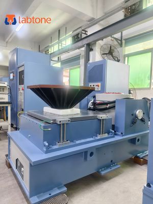 ระบบทดสอบการสั่นสะเทือนสำหรับยานยนต์และอิเล็กทรอนิกส์ โต๊ะแนวตั้งและแนวนอน ตัวควบคุมการทำงานที่ง่าย